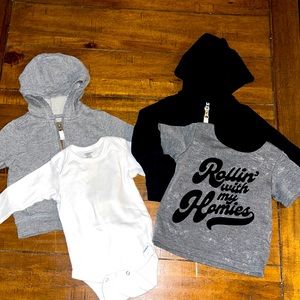 Gender Neutral zip up sets